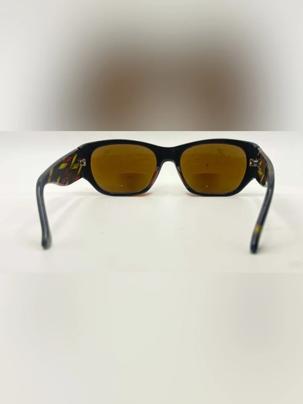 Corinne McCormack Black Oval Sunglasses Frames Only